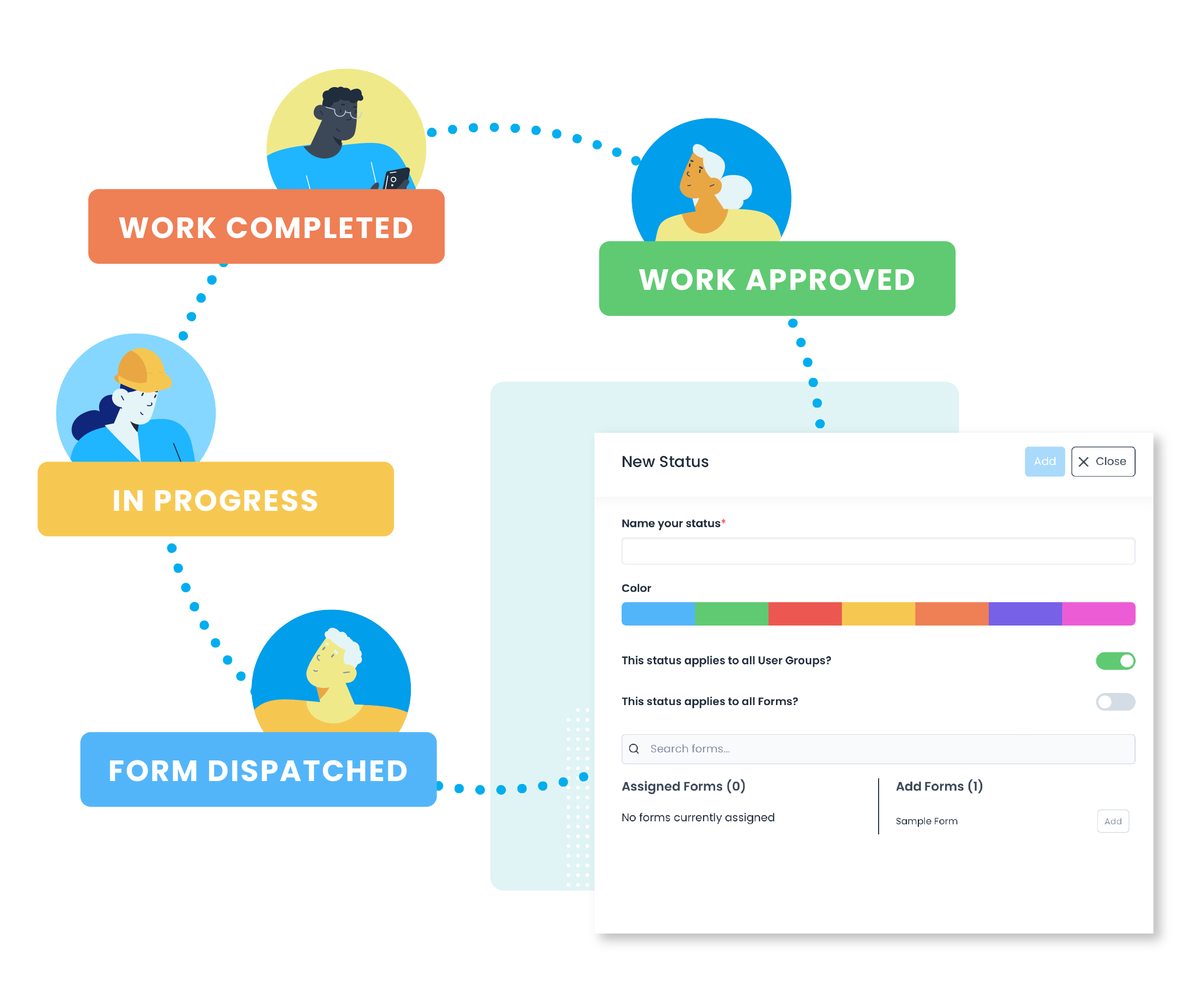 Multiple Report Templates From One Form branching off into two operate form reports