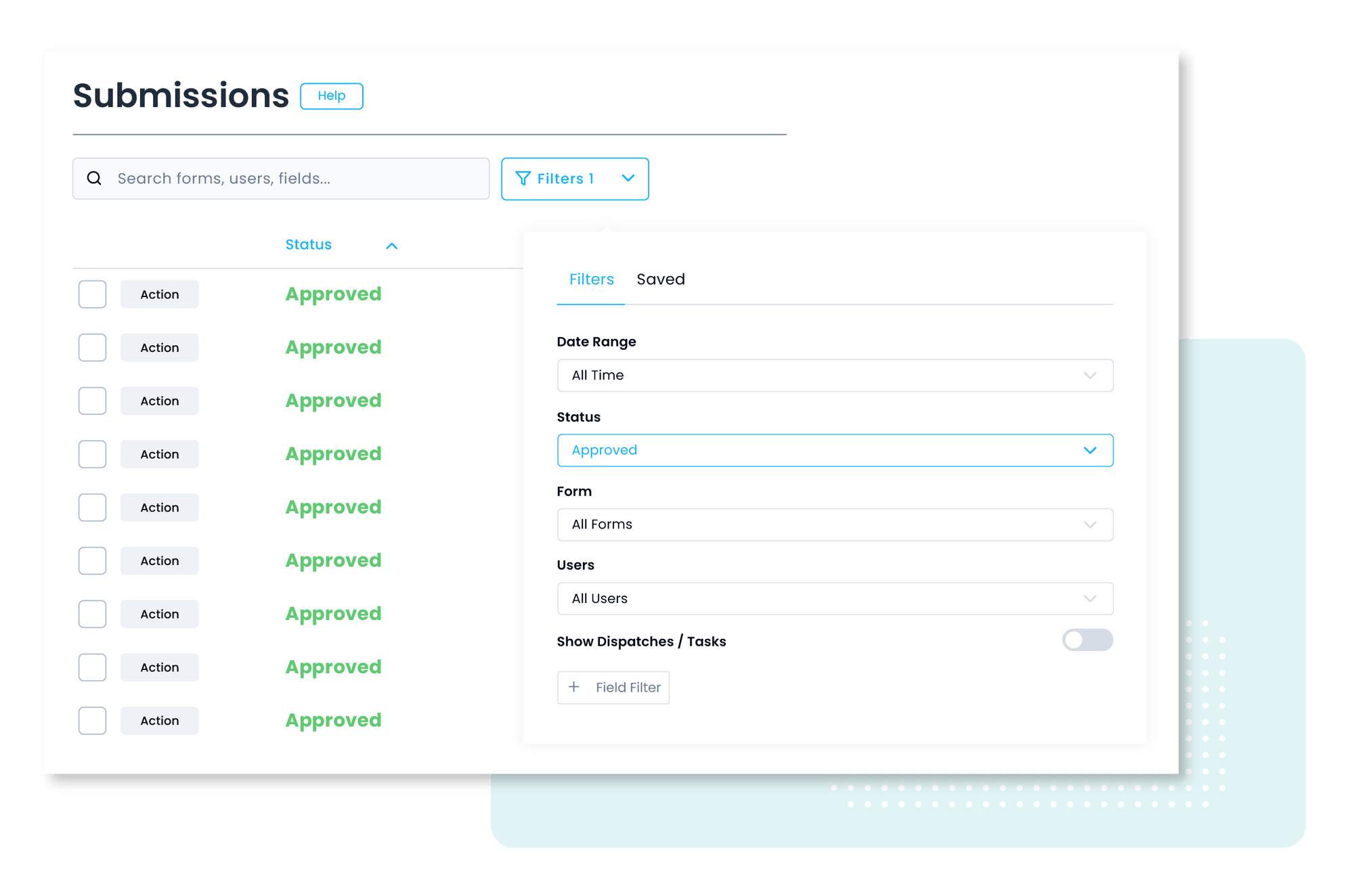 Custom Form Status