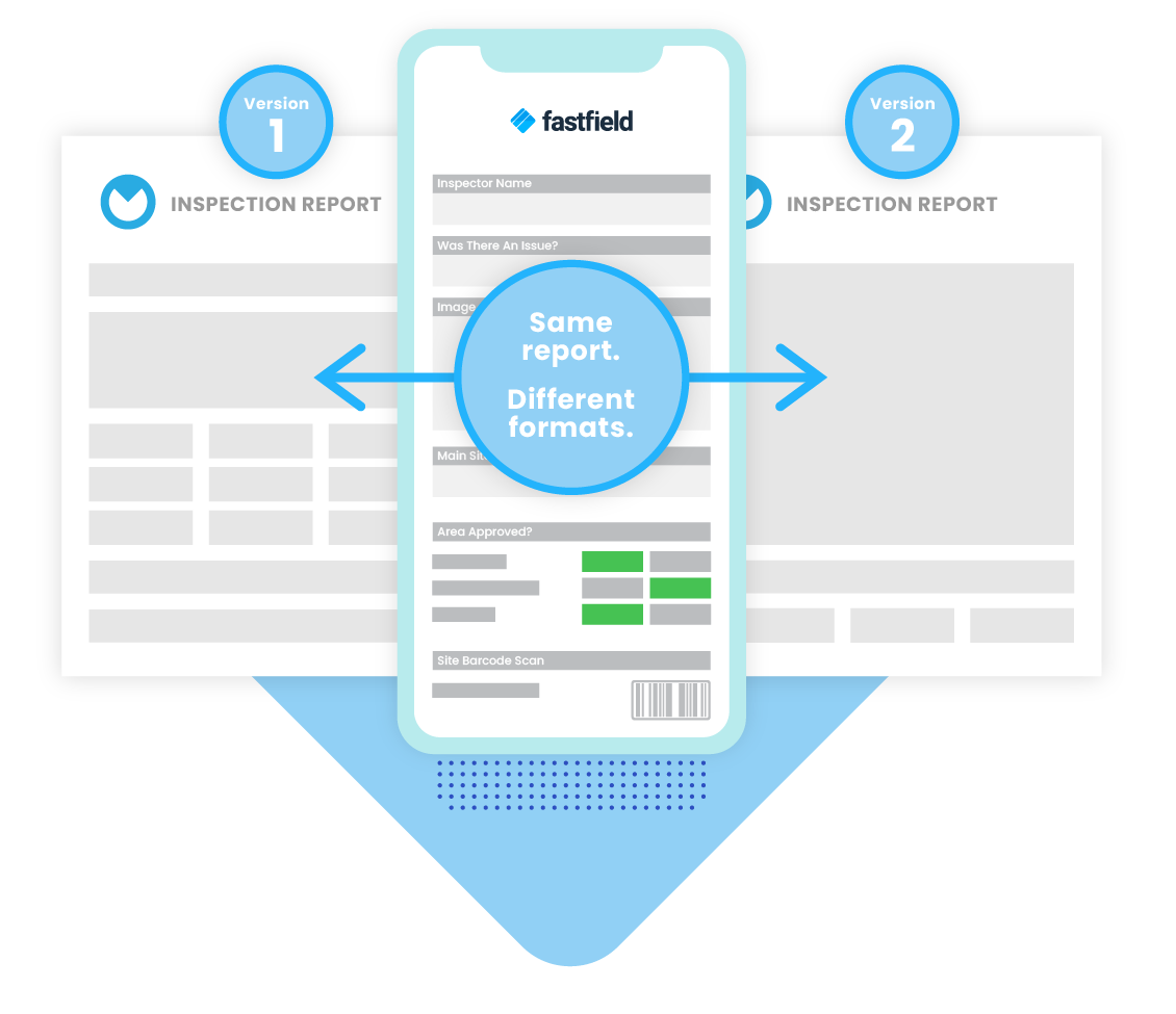 Multiple Report Templates From One Form branching off into two operate form reports